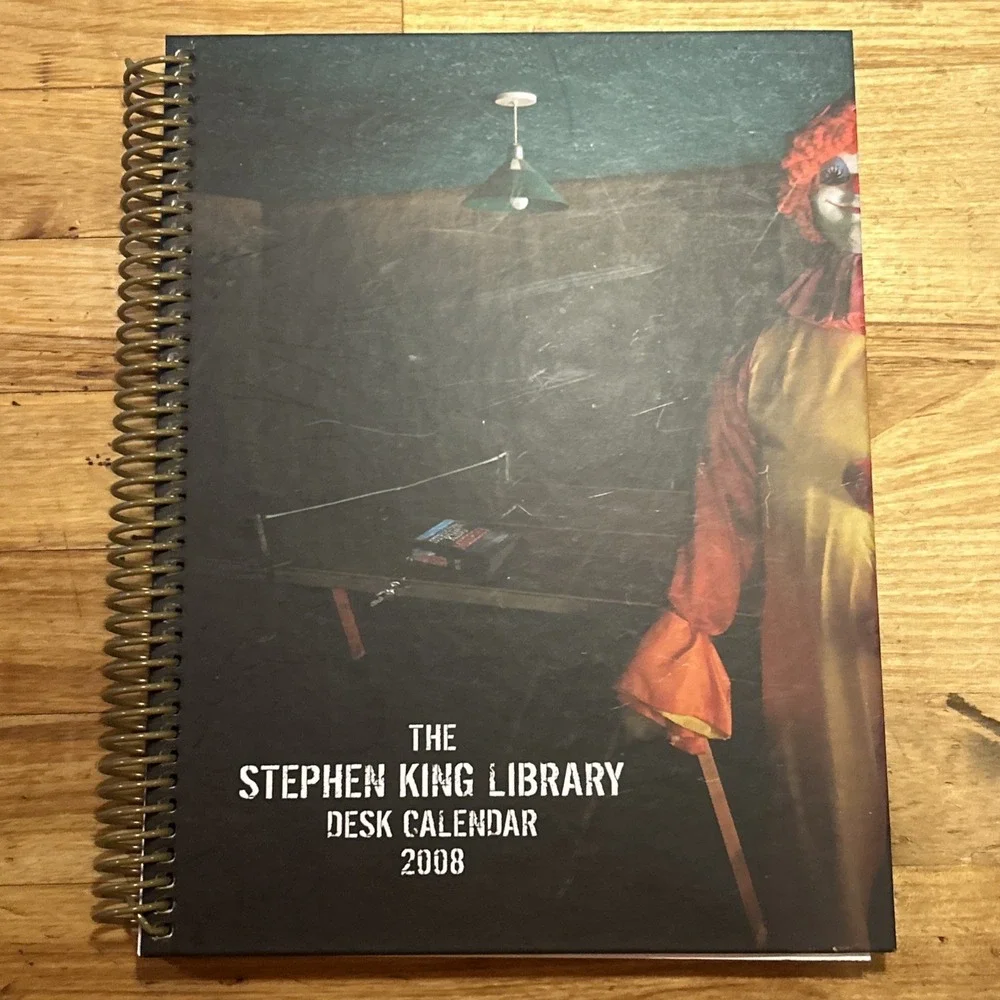 Lot of 8 Stephen King Library Desk Calendars 2007-2014 Hologram, Short Story
